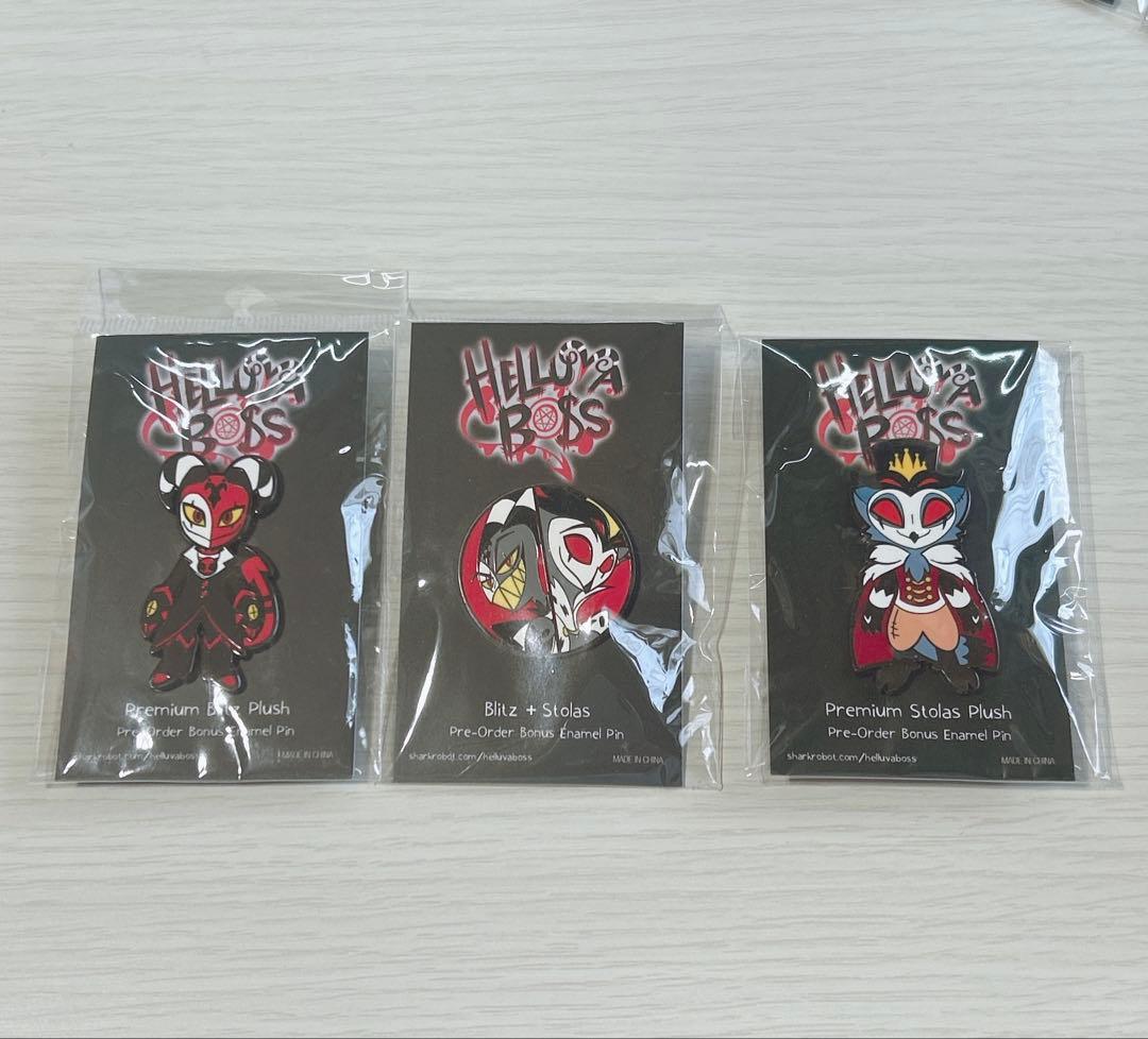 HelluvaBoss ピン ヘルヴァボス ストラス ブリッツ 特典