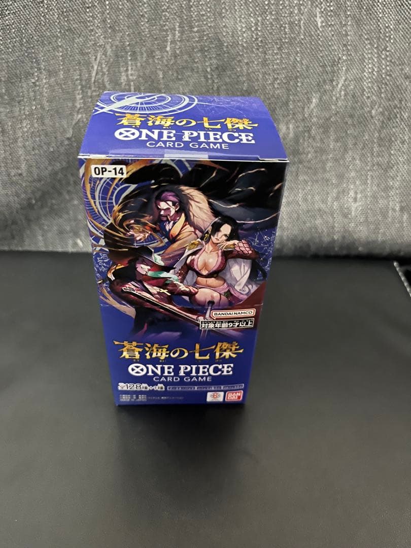 ONE PIECE カードゲーム OP-14 蒼海の七傑 未開封BOX テープ有 - メルカリ