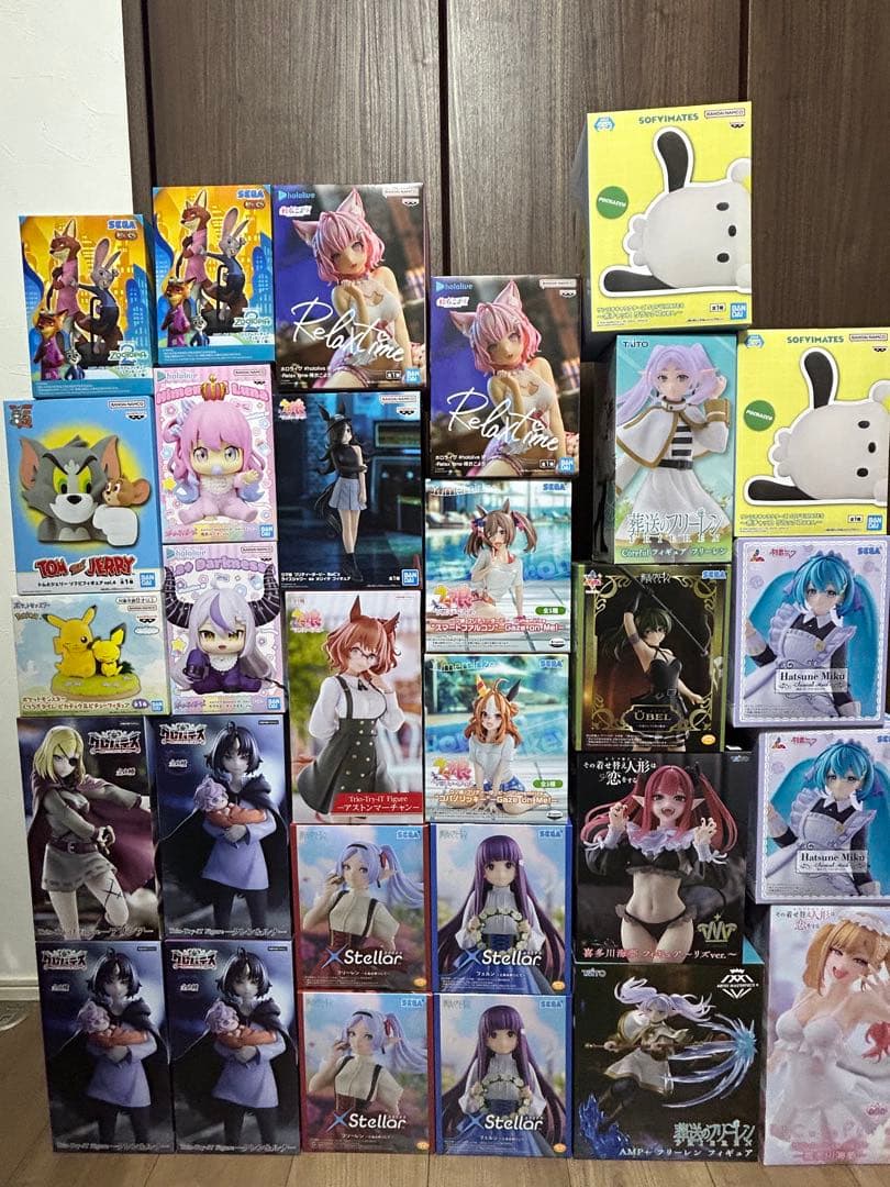 美少女フィギュアまとめ売り　フリーレン　ズートピア　ウマ娘　着せ恋　ホロライブ等