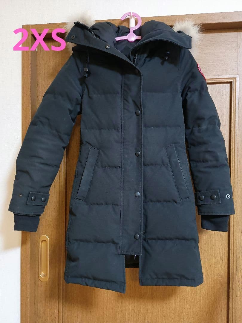 カナダグース　マッケンジー　黒　XXS