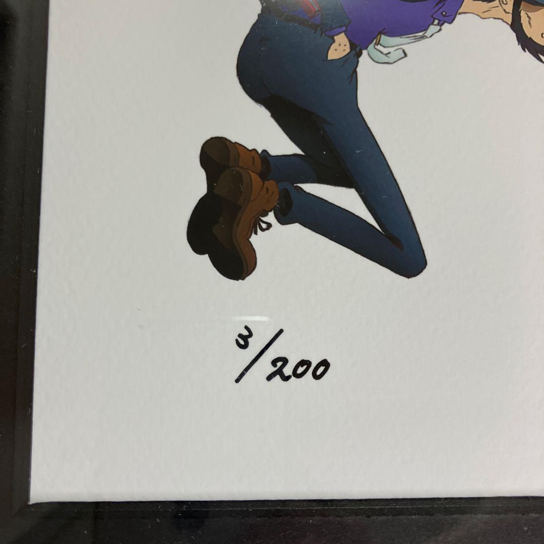 ルパン三世 モンキーパンチ サイン入り 超レアな 3/200番 伊勢丹 限定