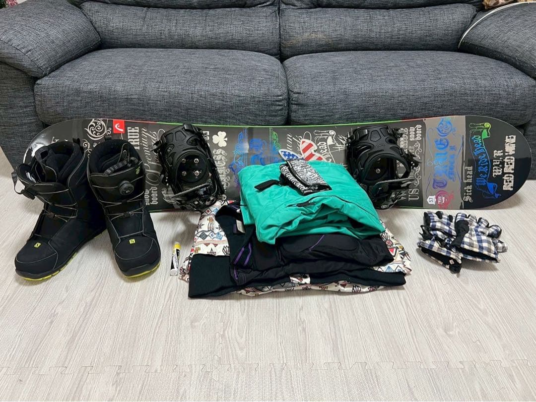 M Sスノーボード一式セット（メンズ）すぐ滑れます！