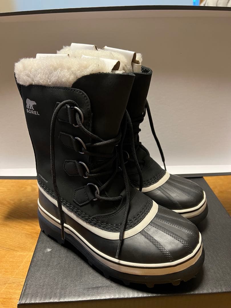 SOREL 防水ファーブーツ ブラック