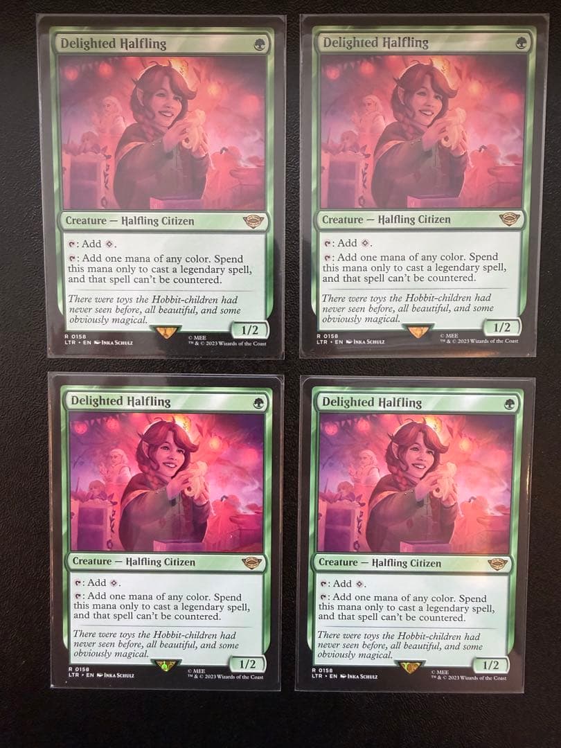 MTG 喜ぶハーフリング/Delighted Halfling 英 4枚 - メルカリ