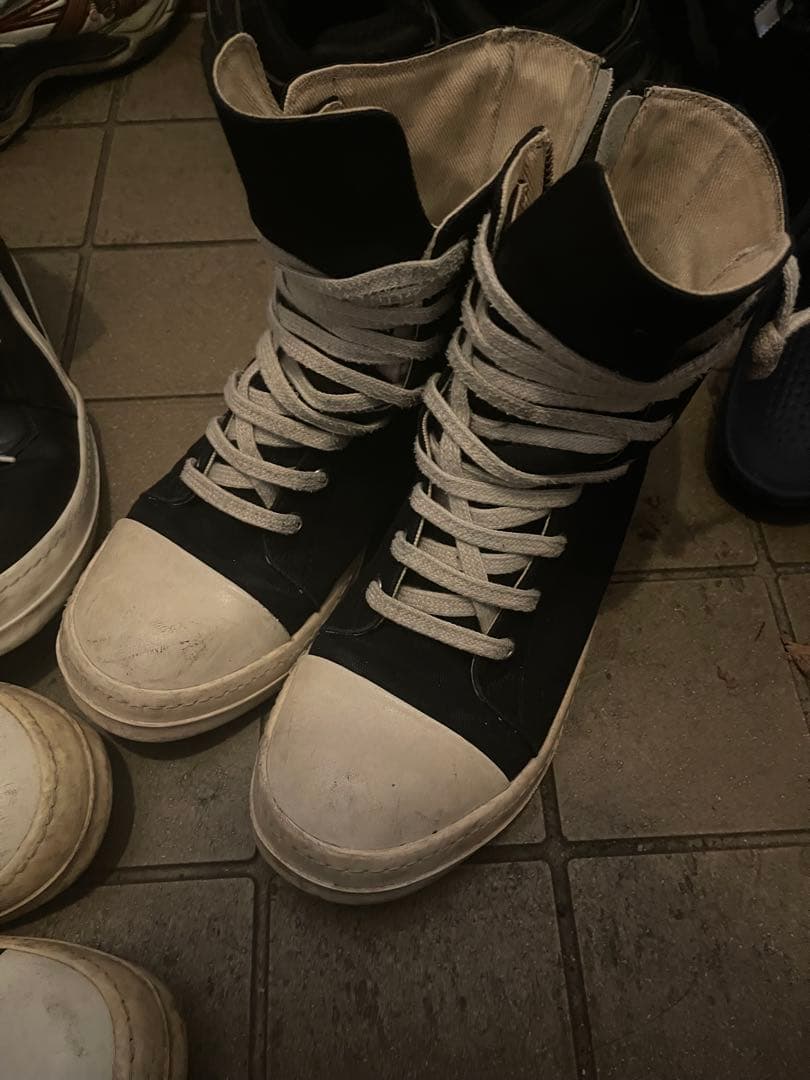 靴 rick owens drkshdw ramones 44