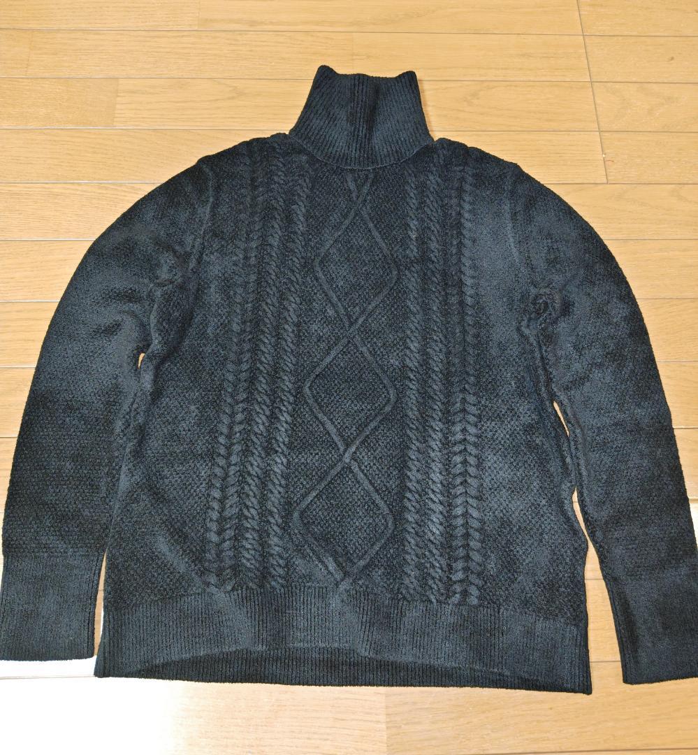 未使用タグ付き佐藤健ABYTS タートルネック黒 - メルカリ