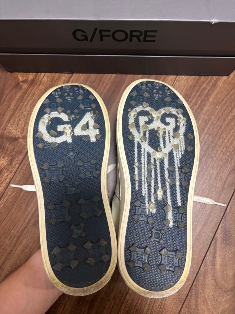 G/FORE ジーフォア フリンジ付きゴルフスニーカー 23.5cm セール中！