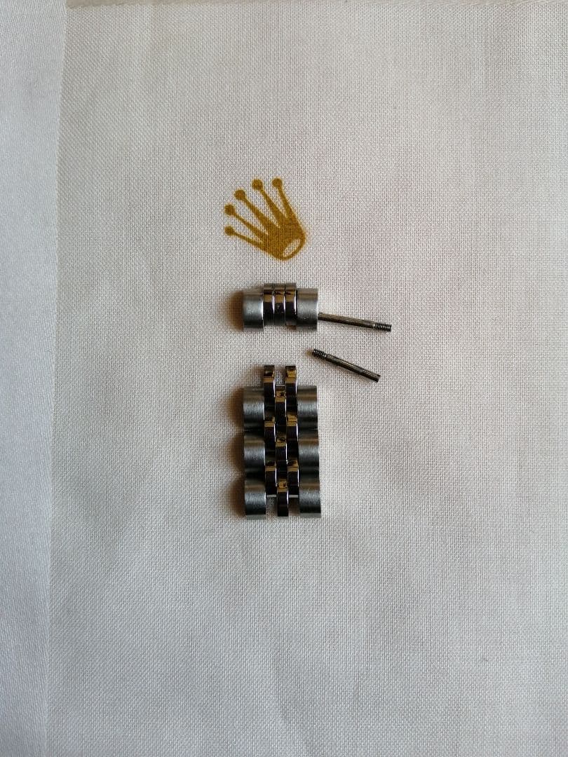 最終値下げ！ROLEX ロレックス レディース デイトジャスト用ベルト3コマ