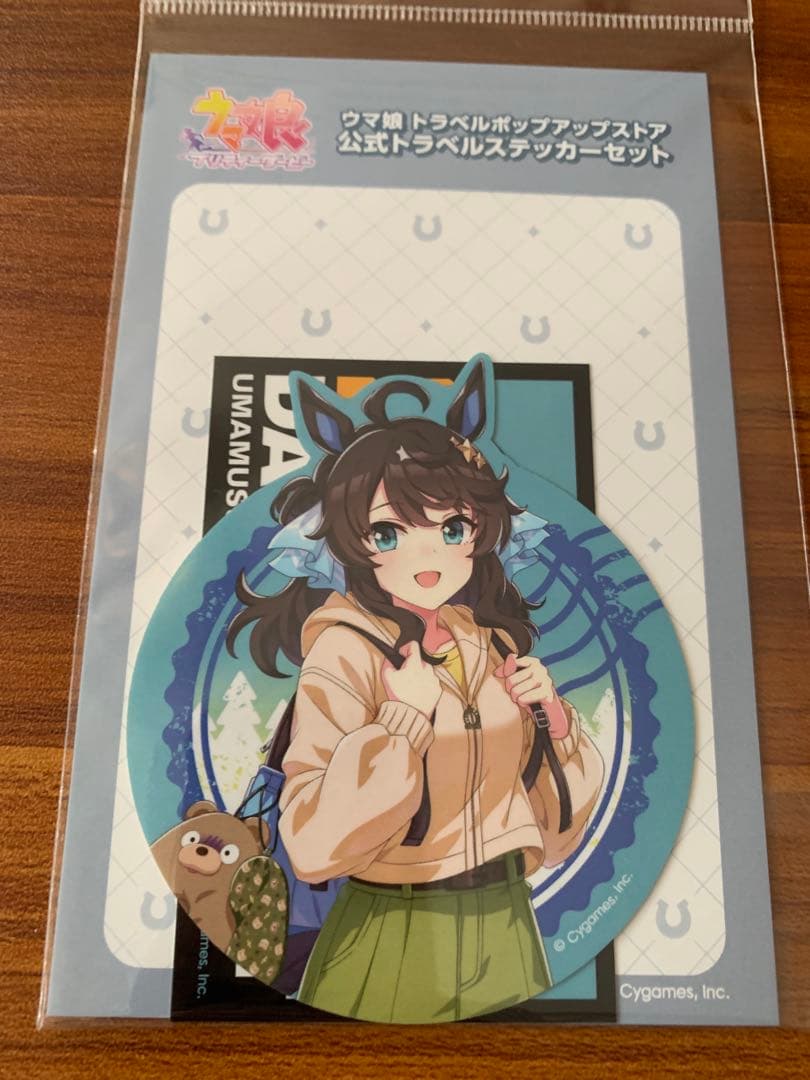 ウマ娘 トラベルポップアップストア 新千歳 トラベルステッカー