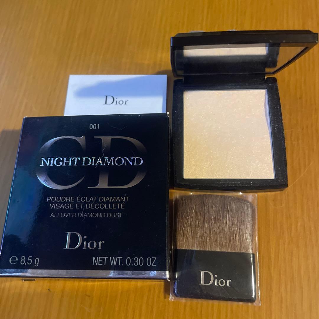 Dior ナイトダイヤモンド001 ベージュダイヤモンドフェイスパウダー