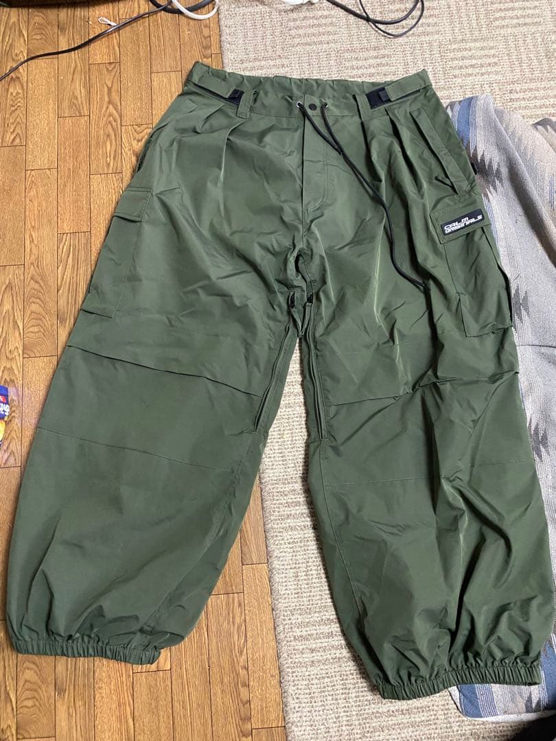 CALM ORIGINALS スノーボードウェア カーキ XL