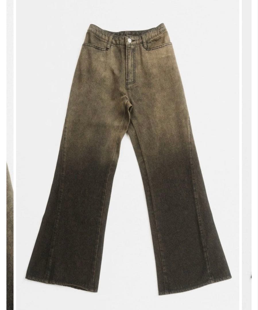 パンツ Knuth Marf denim baggy pants