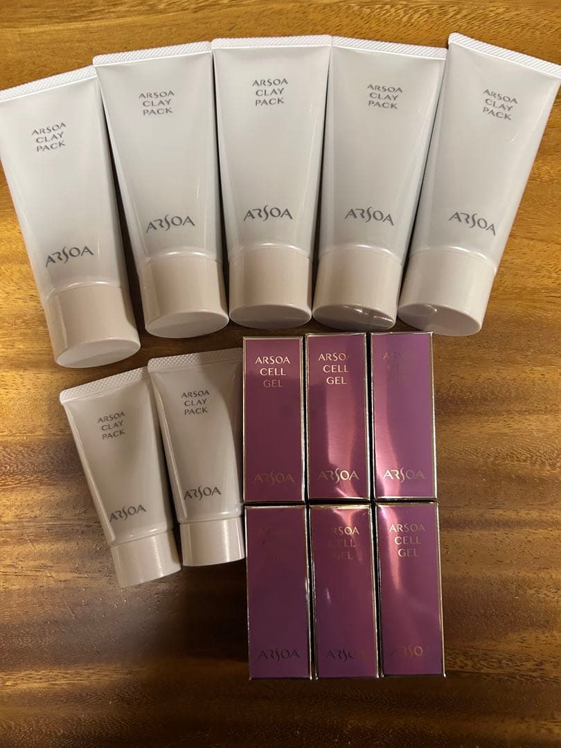 【新品未使用】 ARSOA アルソア　クレイパック&セルジェル