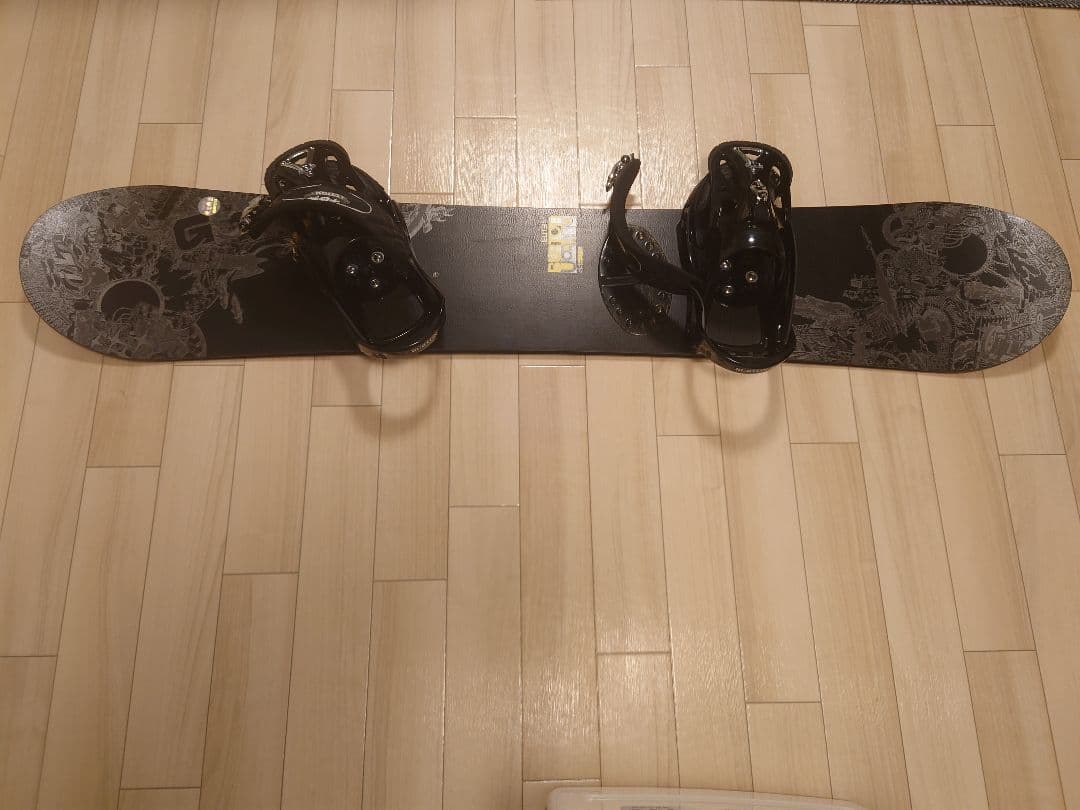 BURTON CUSTOM 2008 スノーボード ビンディング付き154
