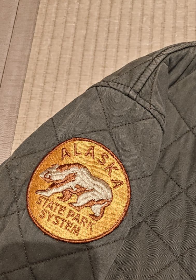 FILSON キルティングジャケット 38 ワッペン エルボーパッチ - メルカリ