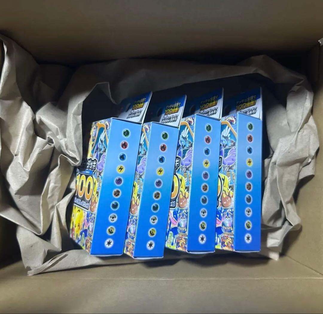 【⠀新品未開封】MEGA スタートデッキ１００バトルコレクション 4箱