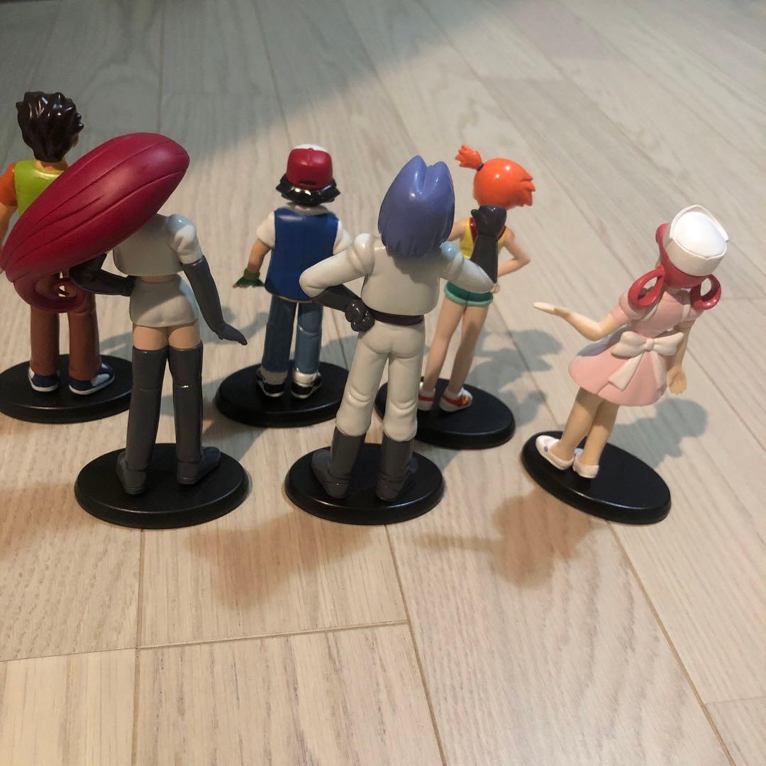 ポケモン 初期 フィギュア サトシ カスミ タケシ ジョーイ ロケット団