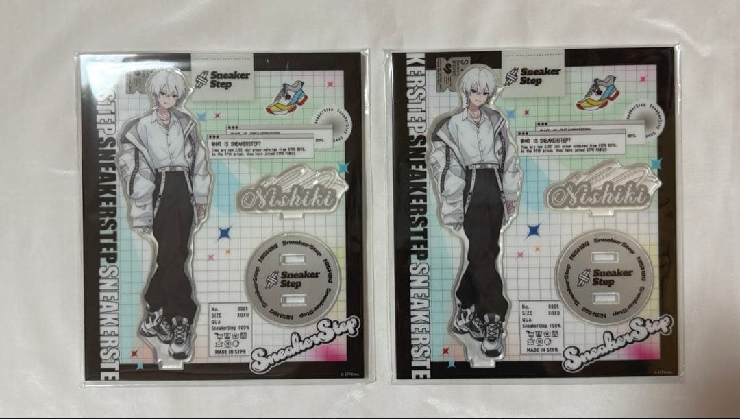 すにすて にしきくん にしき デビュー記念スターターグッズ アクスタ 2枚セット STPR】にしき(すにすて)、誕生日の12月24日(水)に描き下ろしイラスト