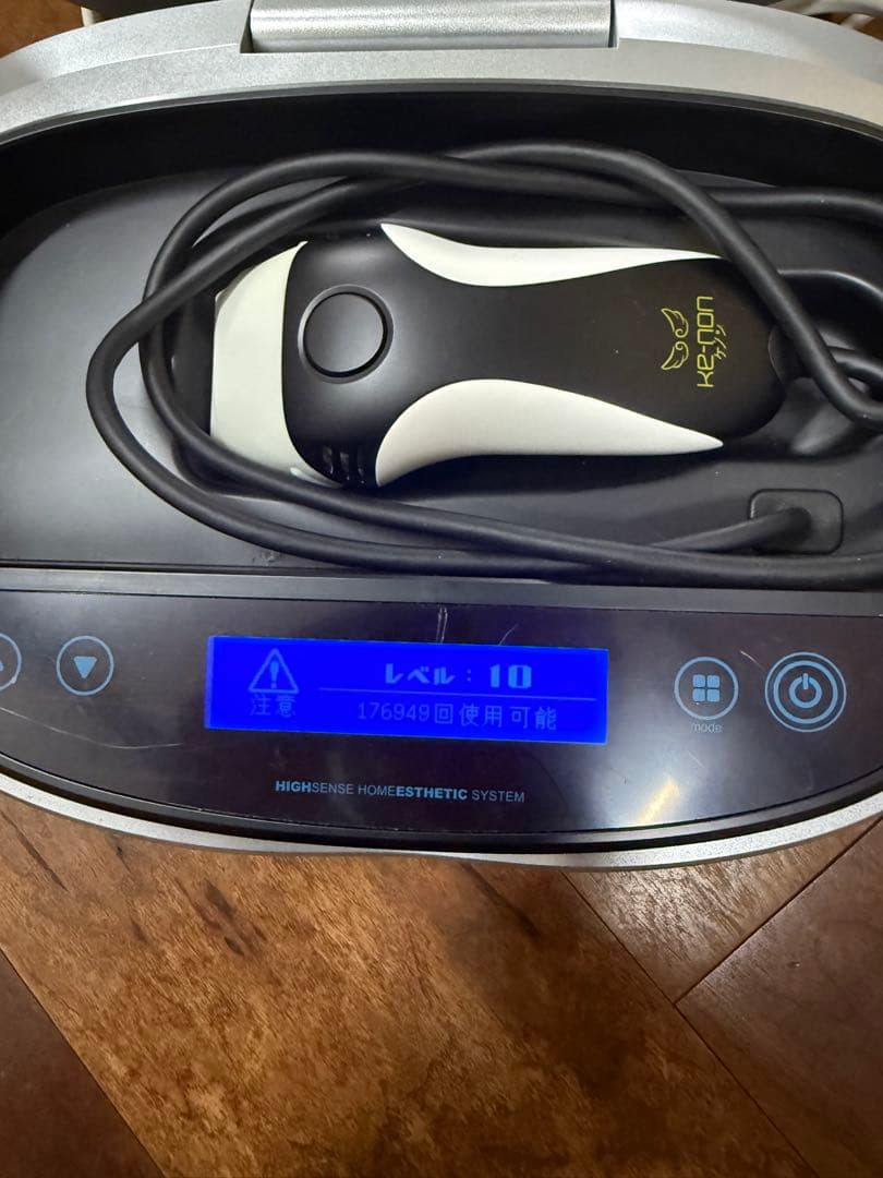 KE-NON 脱毛器 8.6J（美顔器カートレッジ付き）