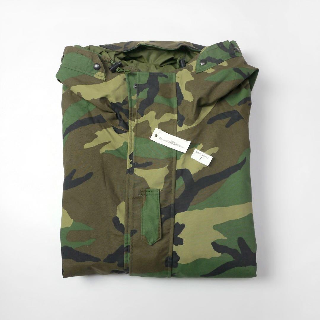 ほぼデッド90sビンテージECWCSミリタリー米軍ゴアテックスパーカー軍物L-L