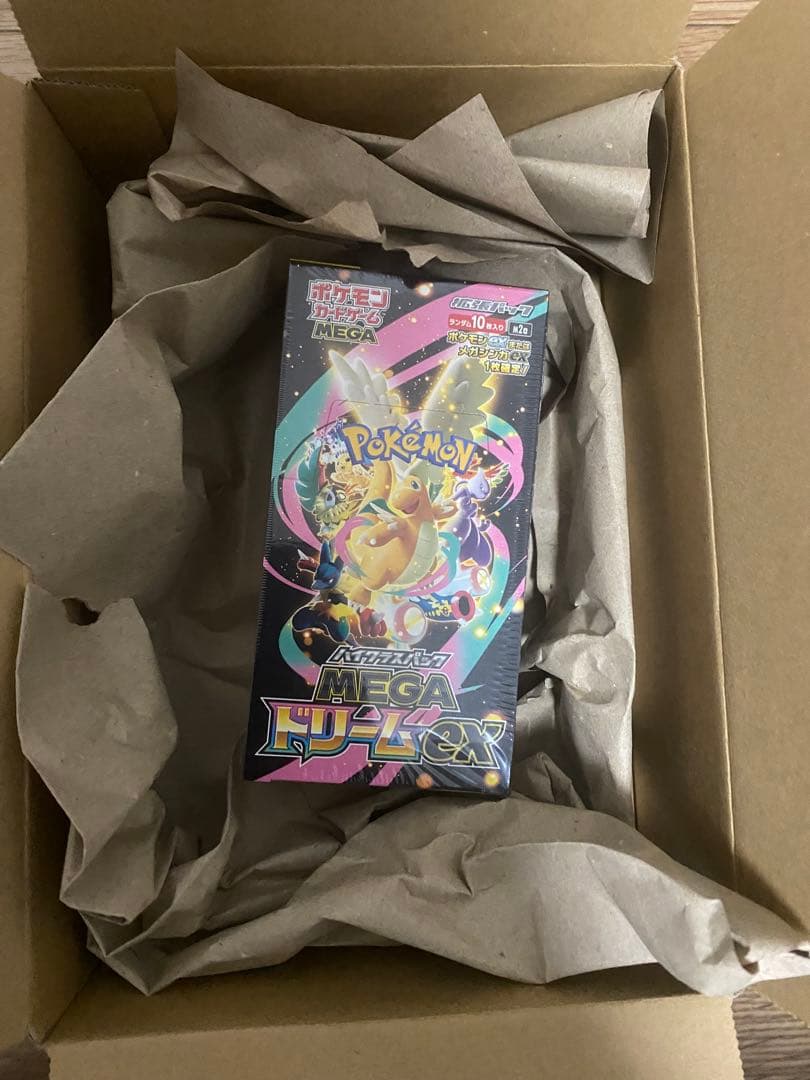 ポケモンカードゲーム メガドリーム　シュリンク付き 楽天市場】シュリンクつき ハイクラスパック MEGAドリームex ポケモン
