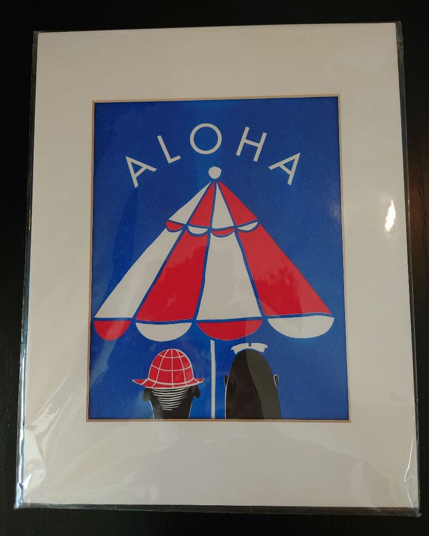 【未開封・廃盤】花井祐介 アートポスター ALOHA