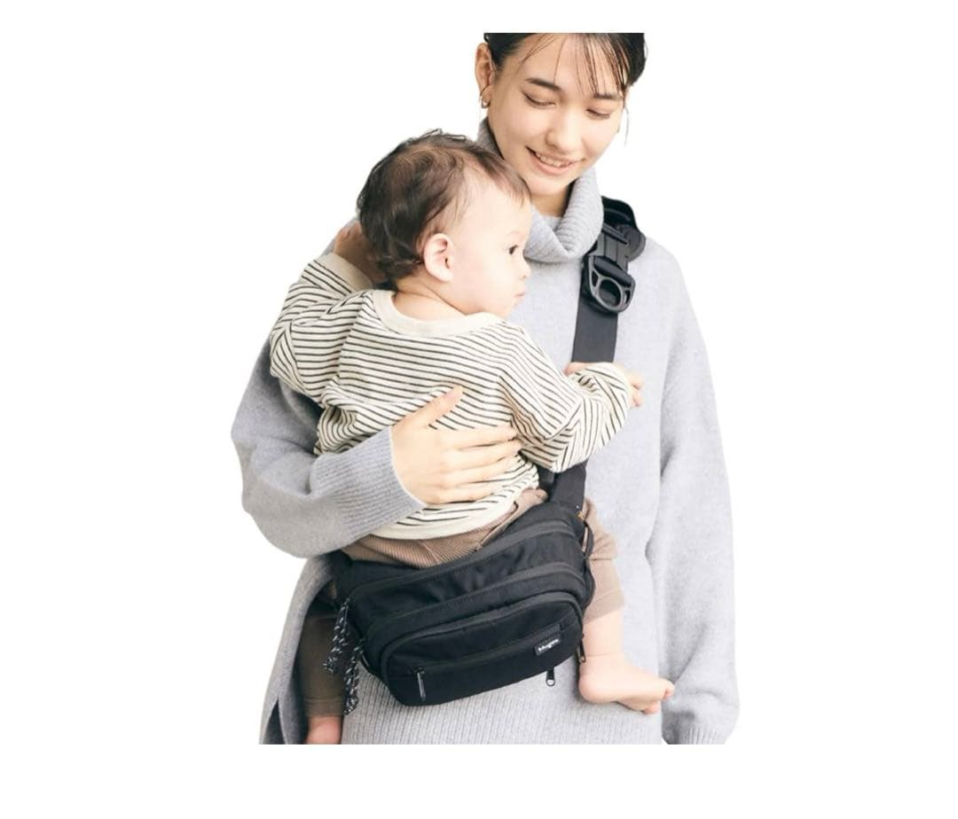 G512 Hugooハグー ヒップシート ショルダーバッグ抱っこ紐 スリング
