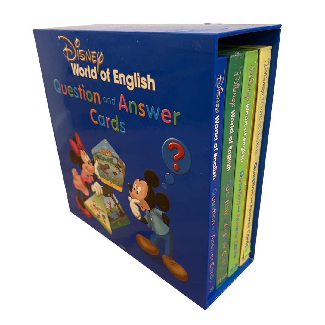 価格見直し】Q&Aカード 最新版 ディズニー英語 DWE 【未開封あり