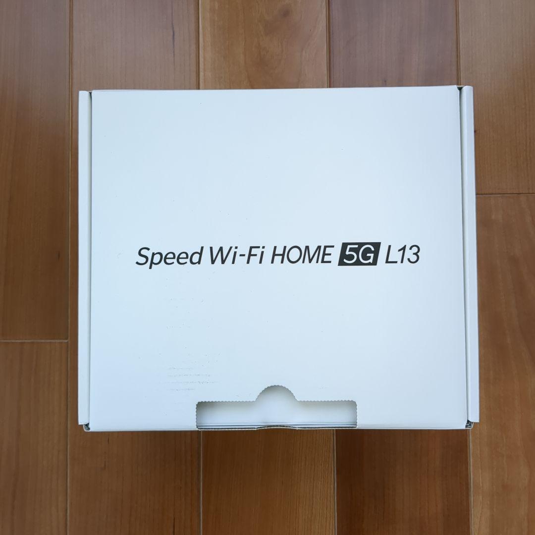 Speed Wi-Fi  5G L13 本体【未使用品】 2026年最新】SPEED wi-fi l13の新品・未使用品・中古品｜Yahoo!フリマ
