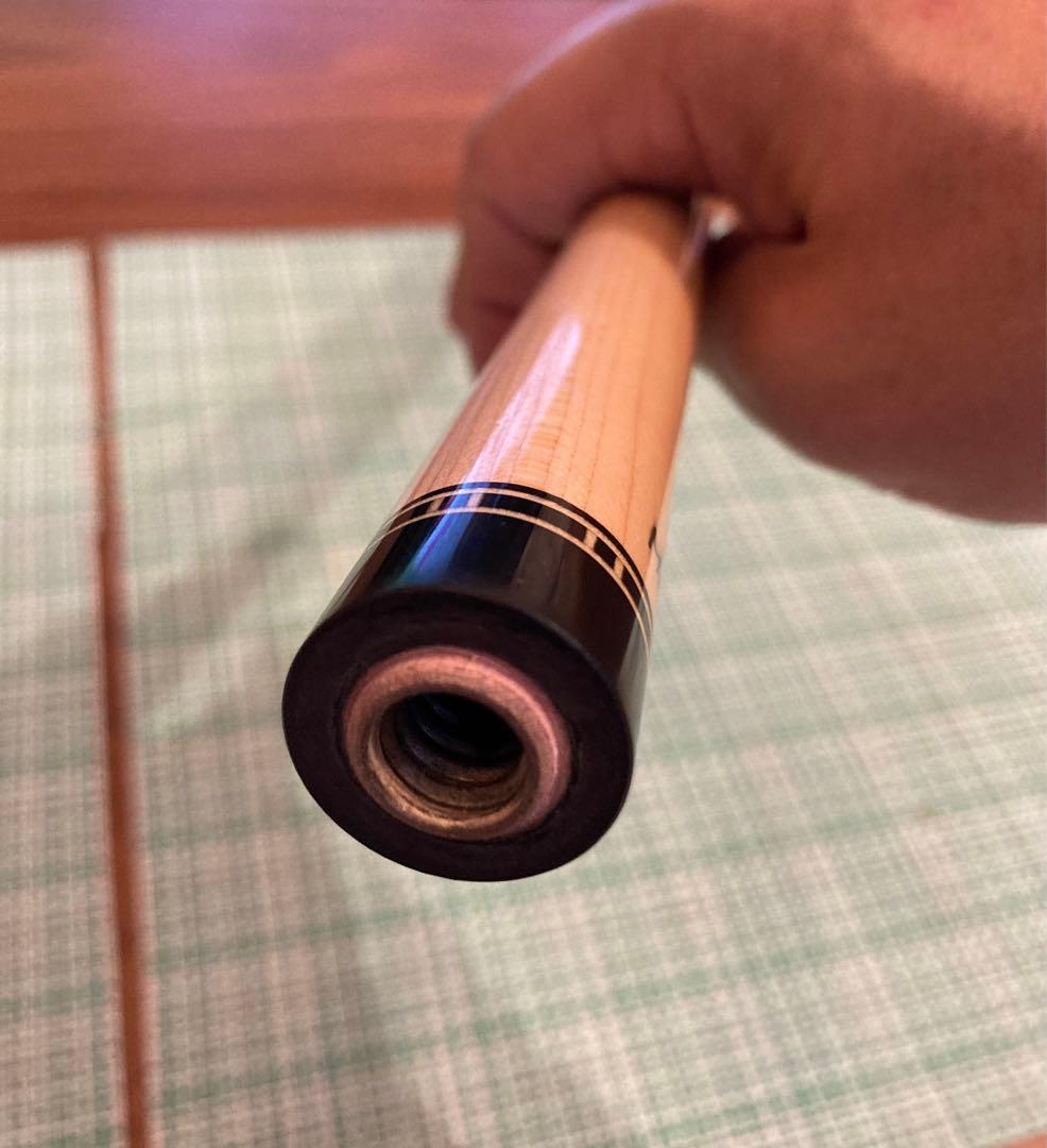 ビリヤードキュー Mit cues ストレート ノーラップ 3/8-11山 - メルカリ