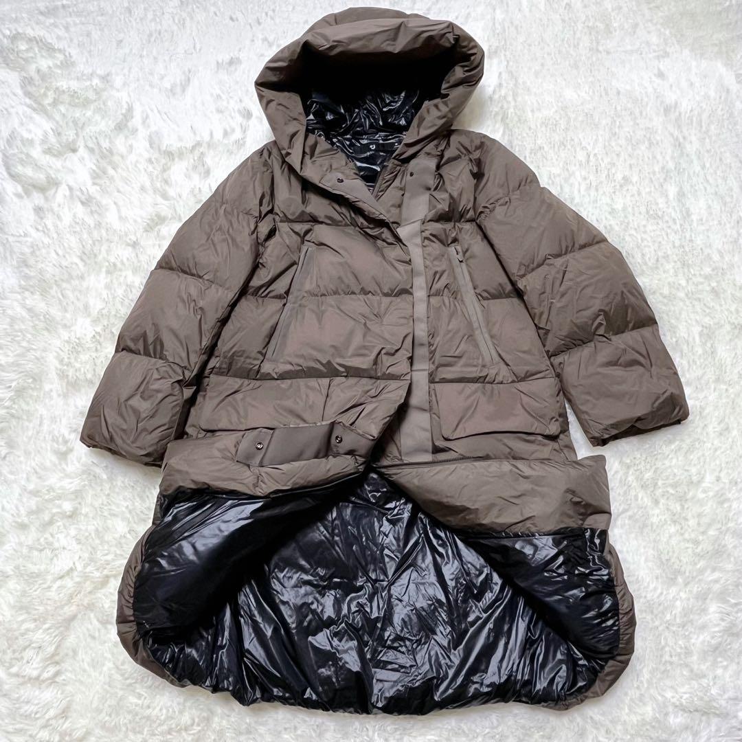 ☆美品☆ユニクロ +J ジルサンダー ダウンロングコート ブラウン