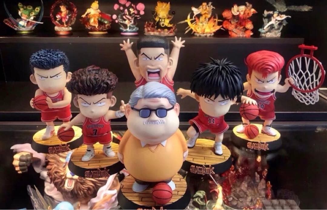 SLAM DUNK スラムダンク  フィギュア ガレージキット GK 6体