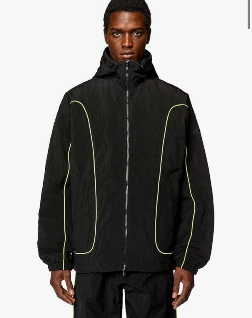 DIESEL ディーゼル 中綿ジャケット ブラック 46 美品 防寒