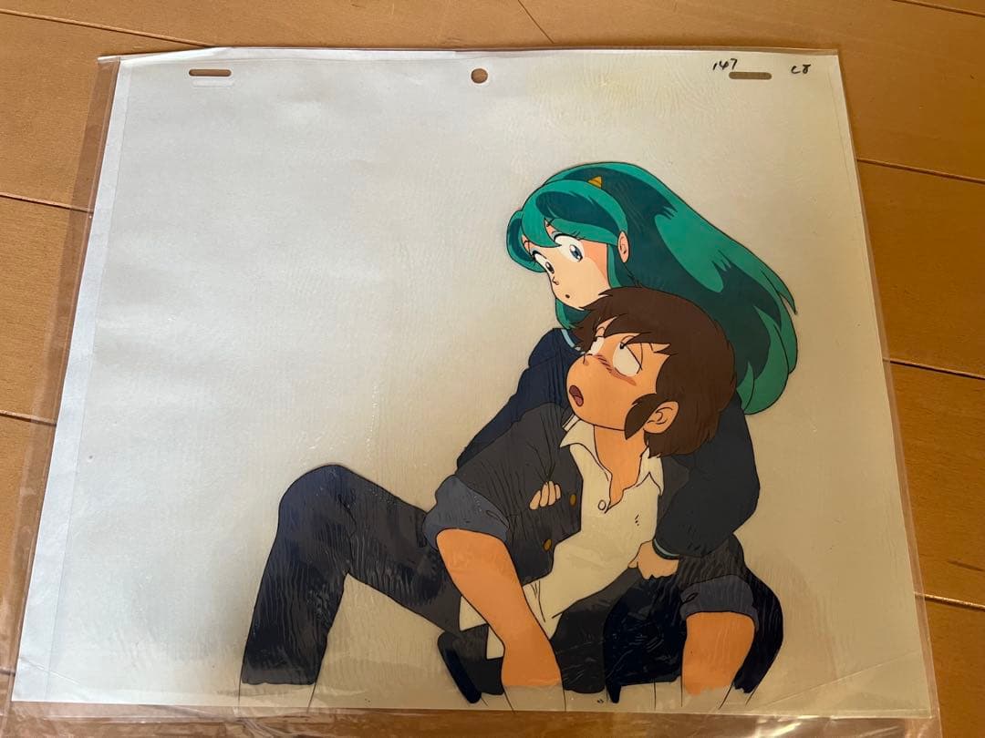 うる星やつら　旧TVシリーズ　セル画　ラムちゃん あたる