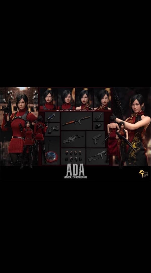 MTTOYS Ada Wong チャイナドレスVer. 1/6