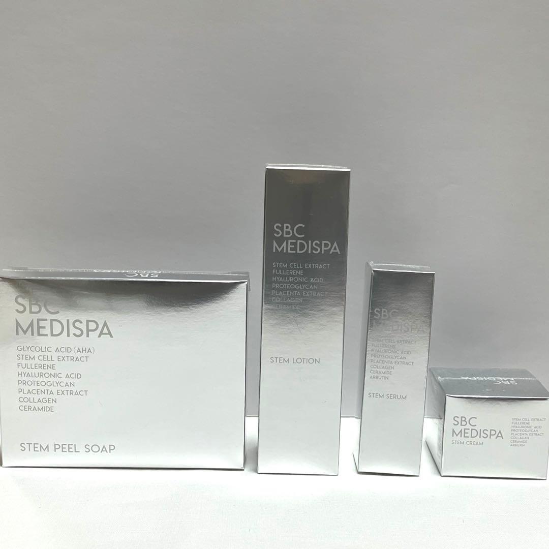 【新品未開封】SBC MEDISPA 基本３ステップ+ソープ スキンケアセット