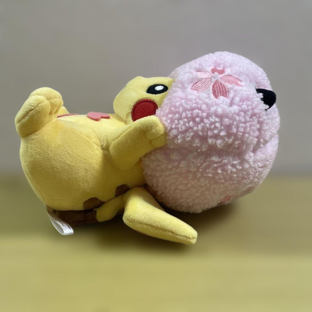 桜アフロ ピカチュウ ポケモンセンタートウキョーDX 限定 ぬいぐるみ