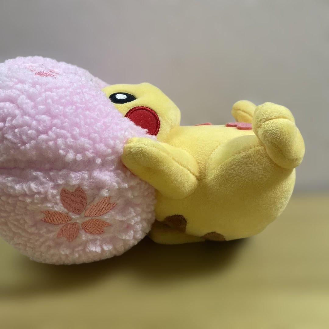 桜アフロ ピカチュウ ポケモンセンタートウキョーDX 限定 ぬいぐるみ