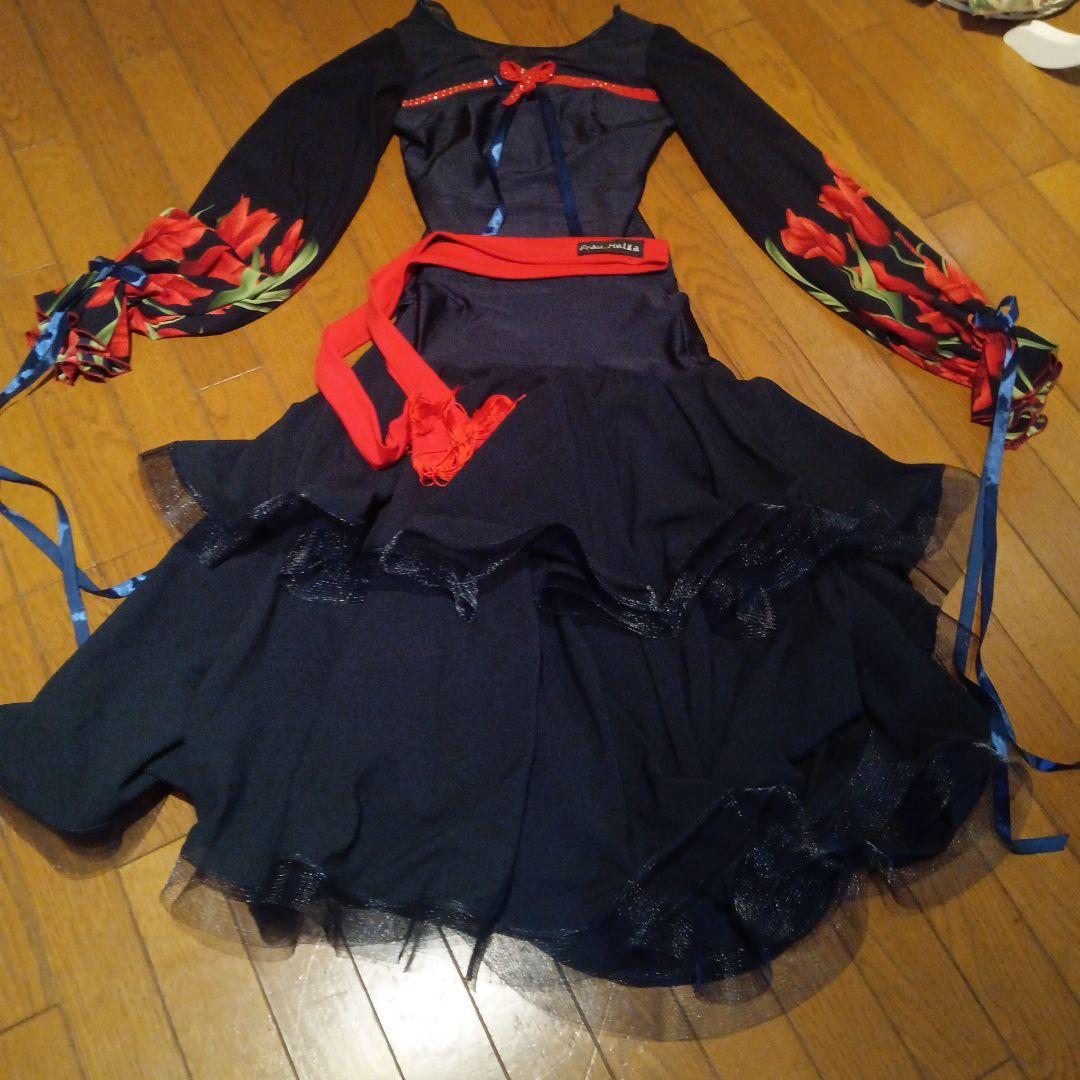 社交ダンス　パーティードレス　Ｓ