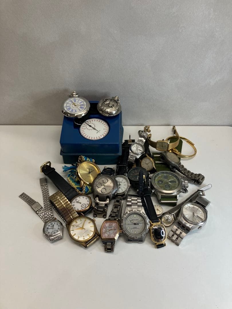 ブローバ　セイコー　クラウン　SEIKO5 懐中時計　ジャンク　【まとめ⑥】