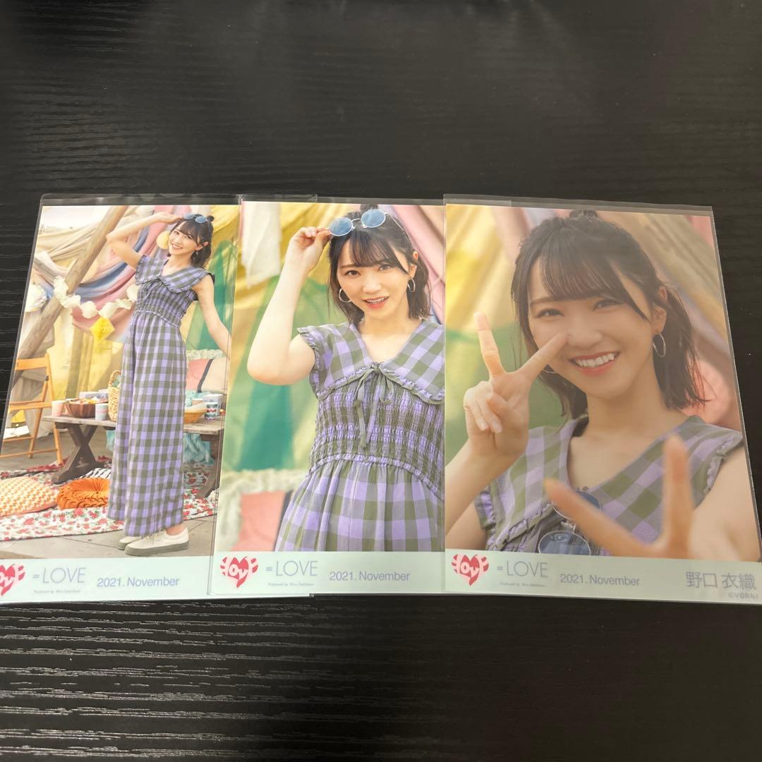 イコラブ 野口衣織 生写真セット ズッ友案件 コンプ - メルカリ