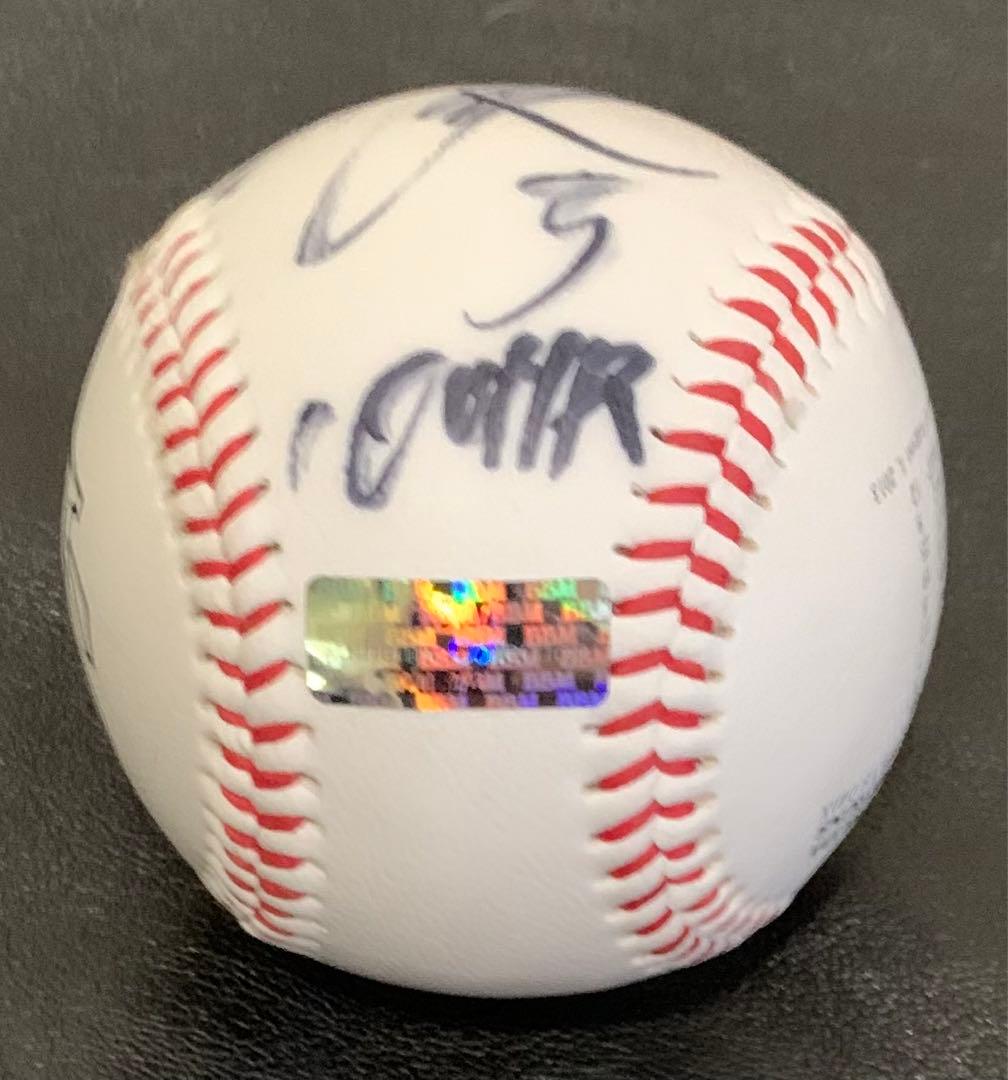 福岡ソフトバンクホークス 松田宣浩 100号HR記念直筆サインボール