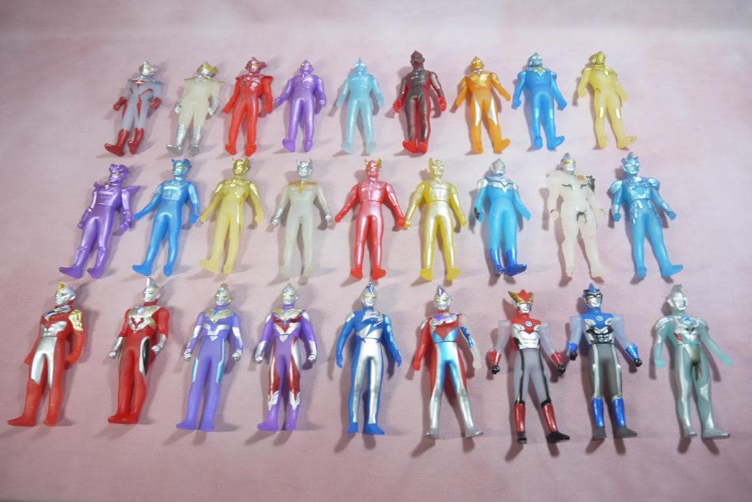 ウルトラヒーローシリーズ　限定ソフビ　27体