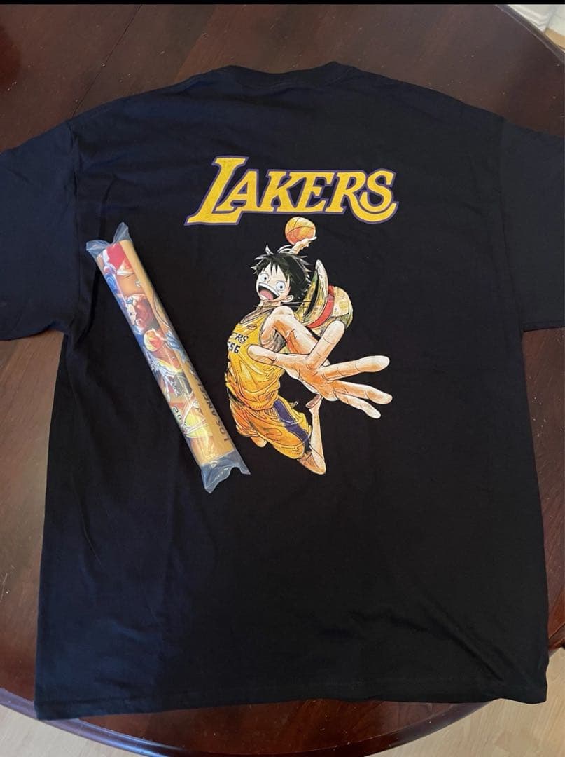 【非売品】ONE PIECE × LAKERS コラボTシャツ & ポスター ワンピース × レイカーズ 海外2月28日限定コラボゲーム – SNEAKER HACK