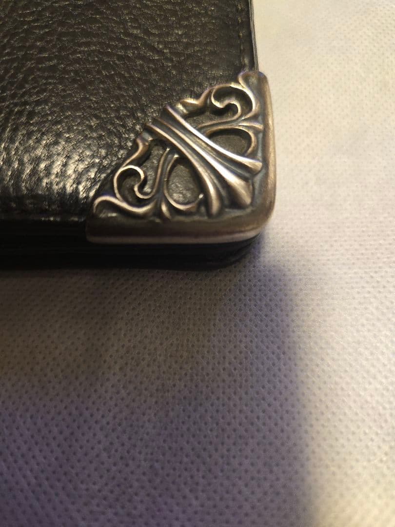 クロムハーツ財布シングルフォールド(美品)インボイス原本無修正