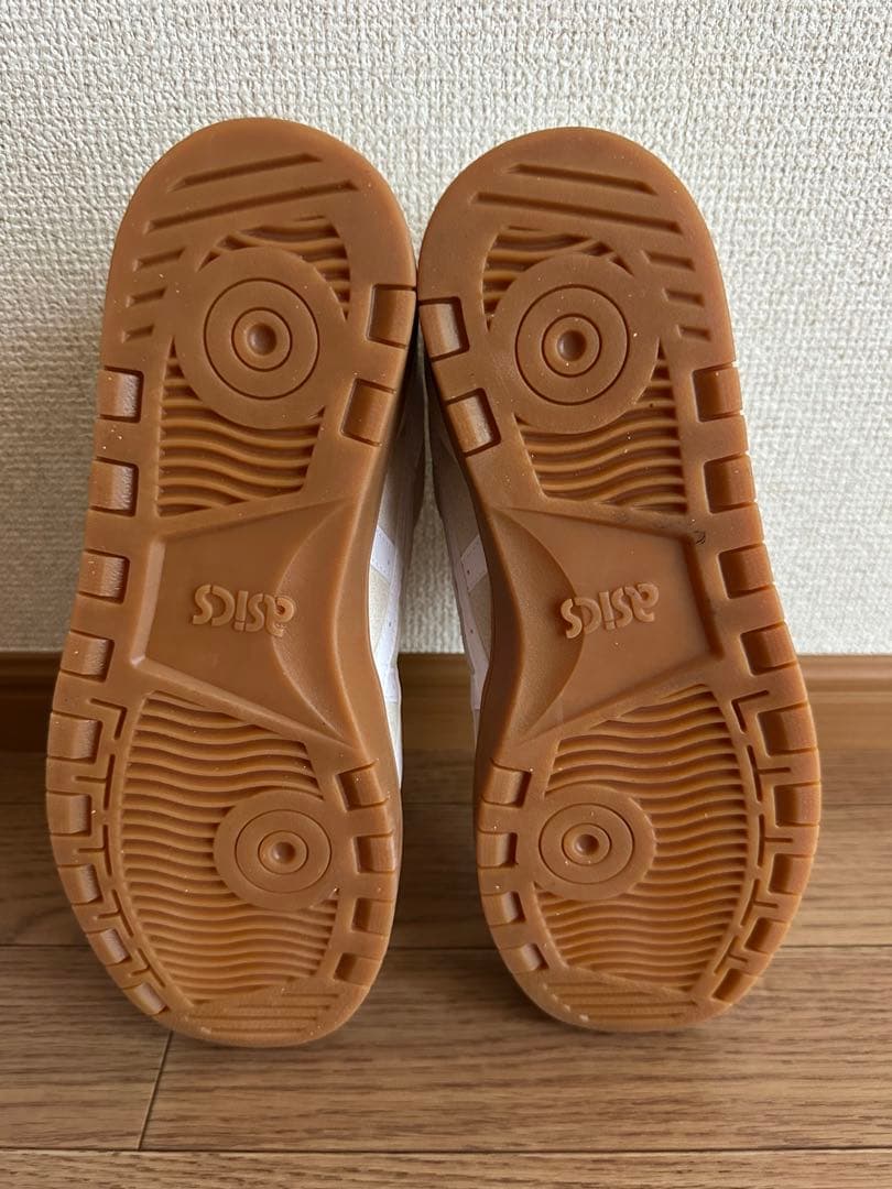 未使用 ASICS SKATEBORRDINGスニーカー 26.5cm ベージュ