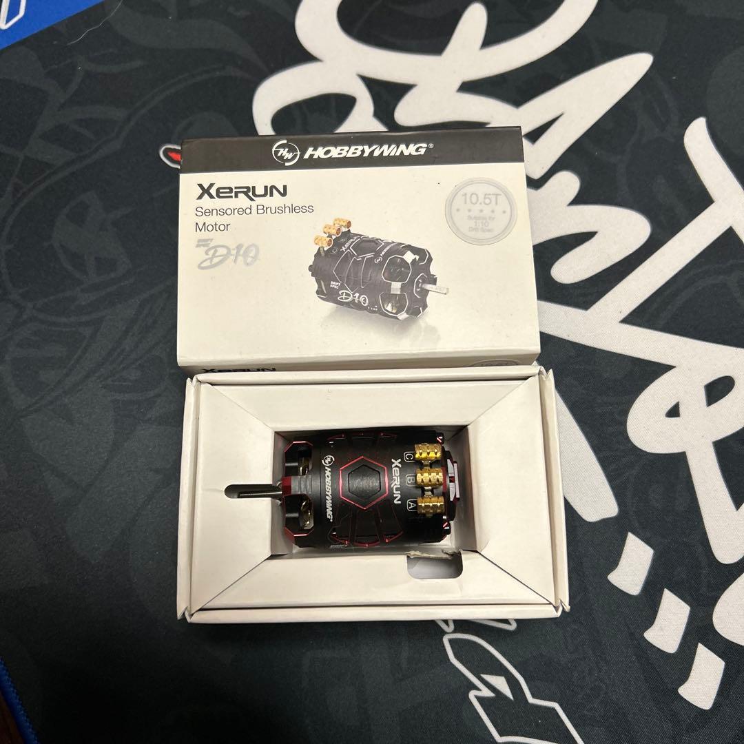 HOBBYWING Xerun D10 センサードブラシレスモーター HOBBYWING HOBBYWING XeRUN-D10 ブラシレスモーター 10.5T【1/10用