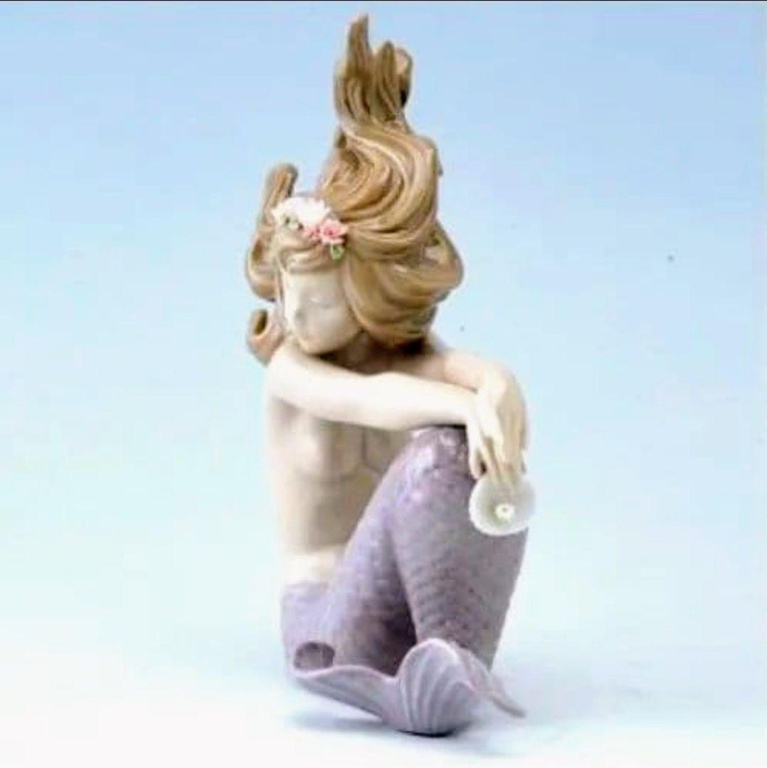 廃盤 LLADRO リヤドロ 人魚 イリュージョン マーメイド - メルカリ