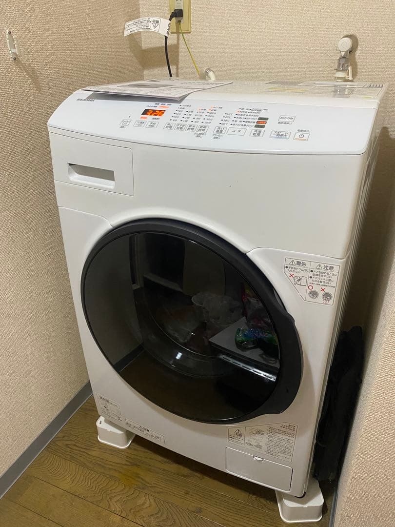 2025年購入 IRIS OHYAMA ドラム式洗濯乾燥機 CDK842-W