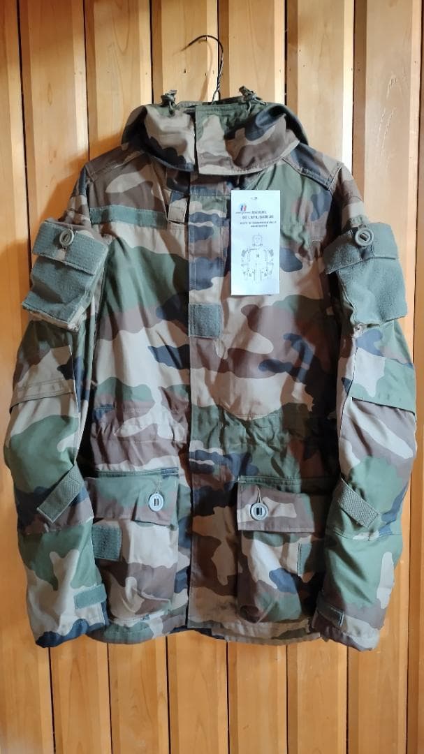 実物 フランス軍 FELIN T4 S1 コンバットジャケット 肘パッド付き